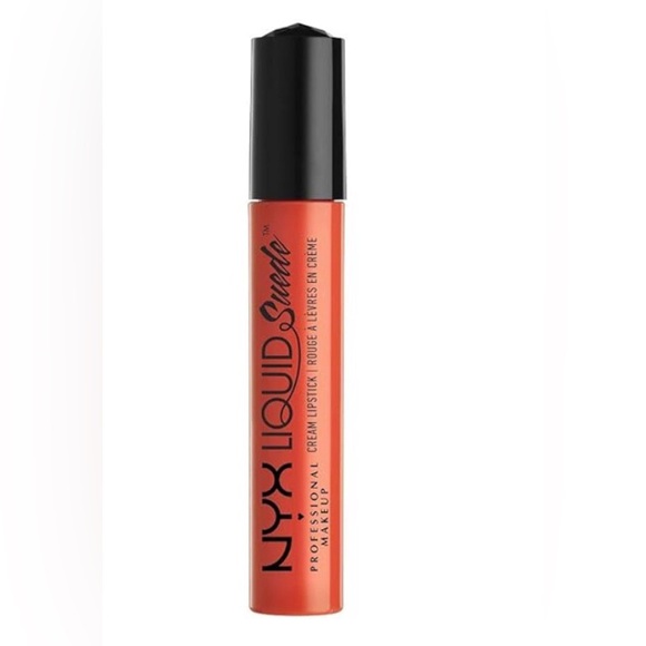 🆕💋NYX PROFESSIONAL MAKEUP Liquid Suede Cream Lipstick - Orange County - Picture 4 of 4